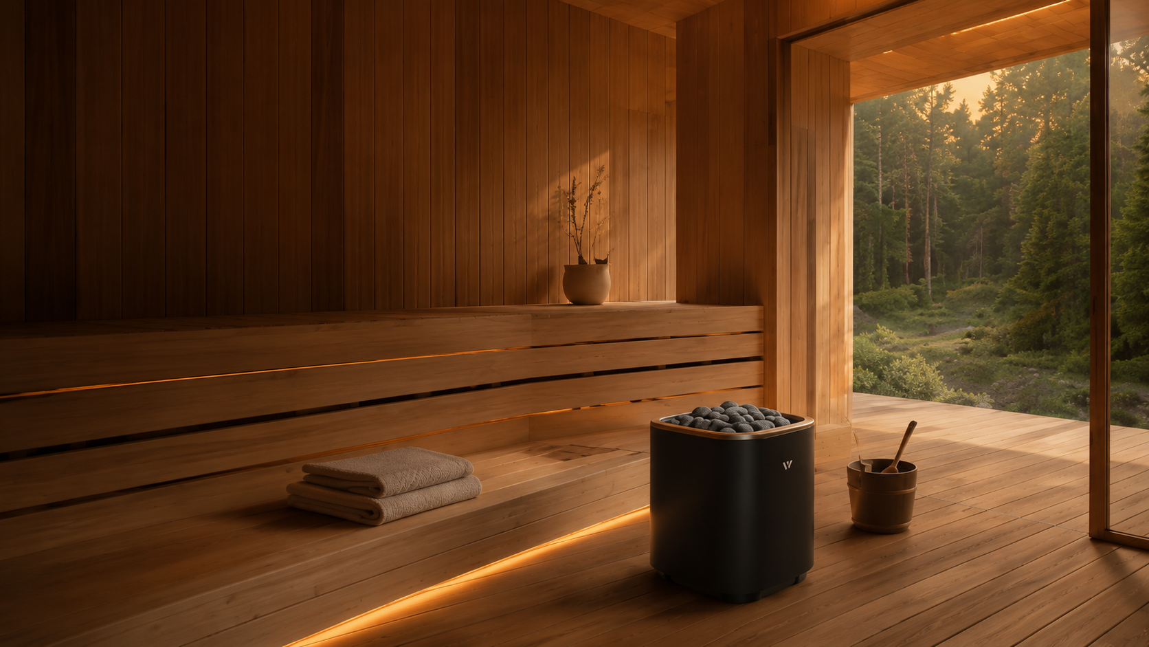 Thermal environments composed for warmth and stillness.